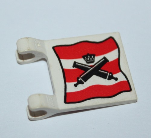 Drapeau lego white - x,
