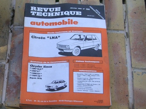 Rta 396 citroën lna - 396,