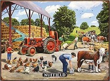 Nuffield Panneau Métal