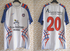 Maillot rugby Lavardac-Barbaste USLB Porté #20 peinture mousli Vintage - XL