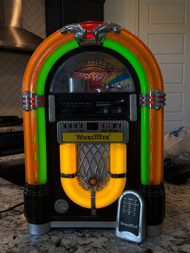 Wurlitzer wr18 mini jukebox - wurlitzer,
