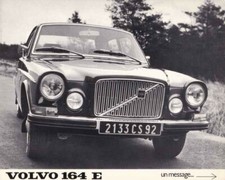 Catalogue Brochure VOLVO 164 E