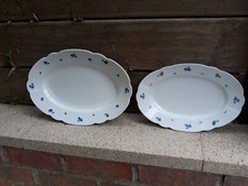 Lot plats service - service, ovales