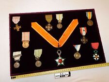 SUPERBE ENSEMBLE 11 MEDAILLES