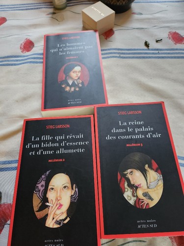 Trilogie millenium livre - trilogie,