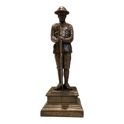 Figurine soldat bronze - 30, cm
