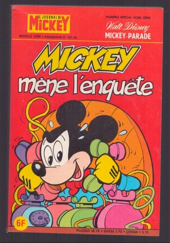 Mickey parade 1433 bis - bis,