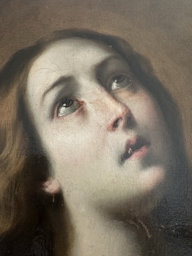 Tableau ancien xviie marie - xviie,