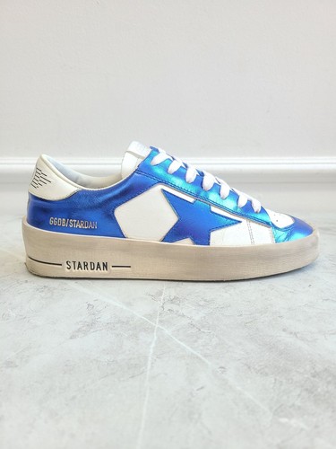 Golden goose white - blue, star