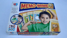 1) JEU DE SOCIETE " MEMO MIME " PAR MB COMPLET EN BOITE