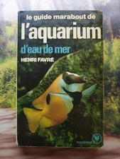 Livre du guide marabout des poissons d'eau mer 255 pages