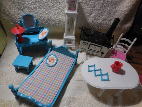 Lot anciens meuble poupee - anciens,