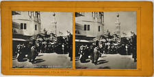 Félix Potin, S.I.P, Stéréo, Paris, exposition universelle 1900, entrée rue Alger