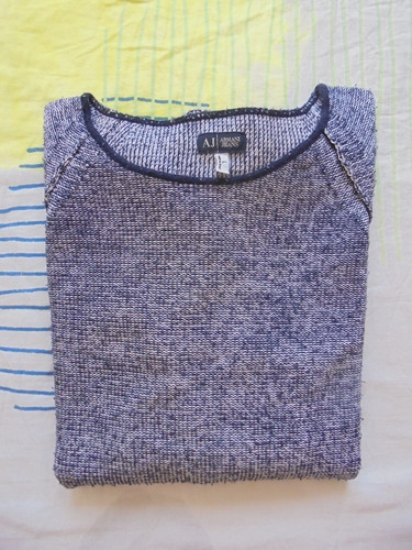 Armani jeans pull - jeans, chiné