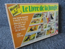 Le Livre de la Jungle - Histoire à jouer - Nathan Walt Disney 1988 rétro vintage