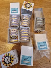 lot 26 rouleaux papier pH 1.0