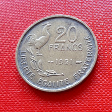 Monnaie France 20 Francs 1951