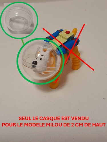 Figurine milou a - milou, marché