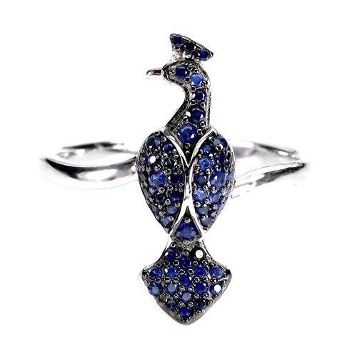 Bague argent sterling - en,