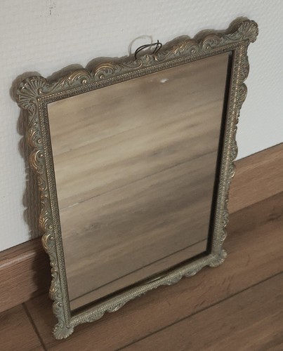 Ancien miroir mural cadre - ancien,