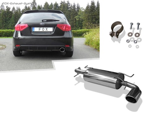 Inox échappement sport - sport, pour