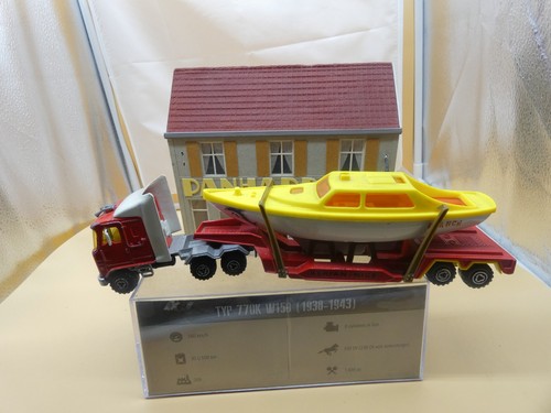 Camion semi porte bateau - semi,