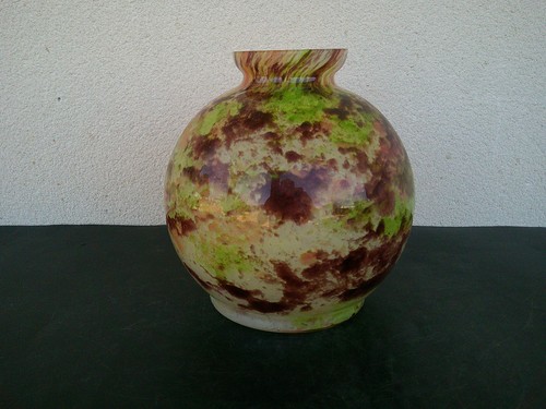 Vase boule art deco - art, verre