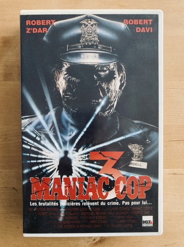 Vhs maniac cop - 3, k7