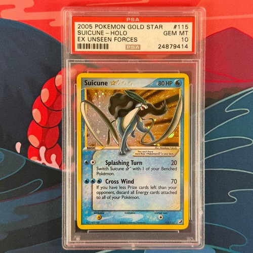 Psa suicune holo gold - 10,