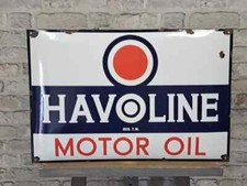 Plaque émaillée HAVOLINE