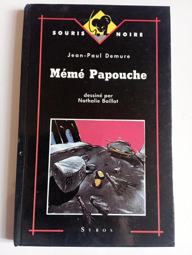 Souris noire mémé - noire,