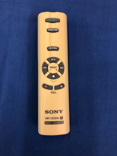 Sony remote control rmt cs200a - remote, rmt-cs200a