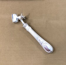 manche à gigot CHRISTOFLE modèle TRIANON métal argenté Couvert Pince 20 cm