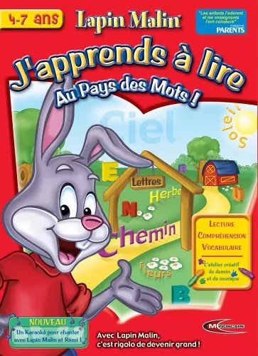 Apprends lire avec lapin - j'apprends,