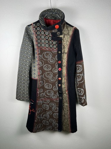 Manteau noir desigual femme - desigual,