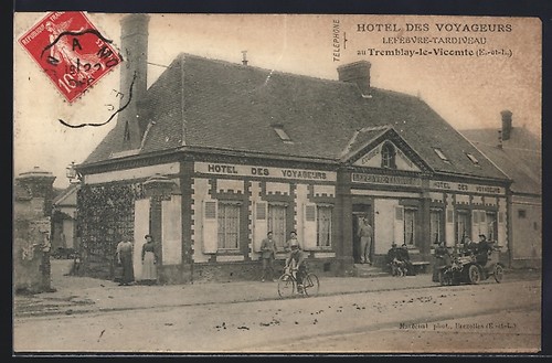 Cpa tremblay vicomte - cpa, tremblay-le-vicomte