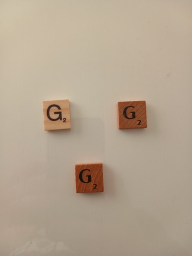 Lettres scrabble bois - lettres,