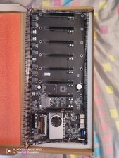 Carte Mère BTC T37 + 4Gb de RAM - 8 Slots PCIe 16X