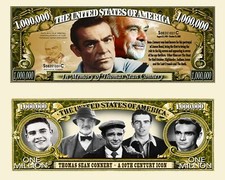 SEAN CONNERY BILLET MILLION