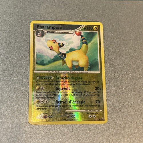 Carte pokemon pharamp - carte, holo