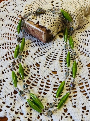 Collier ancien rangs perles - collier,