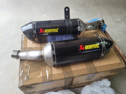Silencieux gauche akrapovic - silencieux,