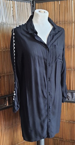 Surchemise robe noir - surchemise/robe,
