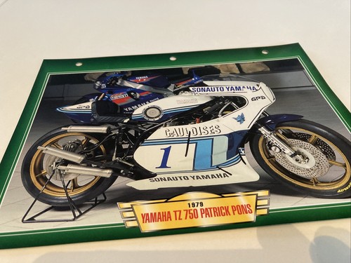 Yamaha tz750 patrick pons 1979 - yamaha,
