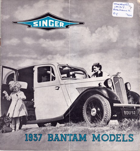 1937 singer bantam 2 4 - singer, 2&4