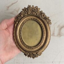 Ancien Cadre en Bronze XIXème à suspendre - French Antique Frame