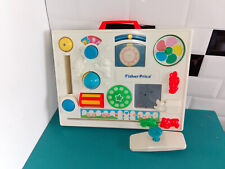 2203251 Jouet Fisher price vintage activity center 1988 tableau d'éveil