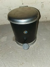 Poubelle / corbeille des années 60 / 70 a pédale