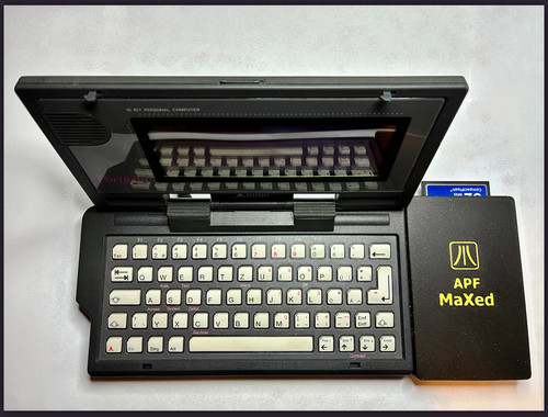 Atari portfolio apf maxed - atari,