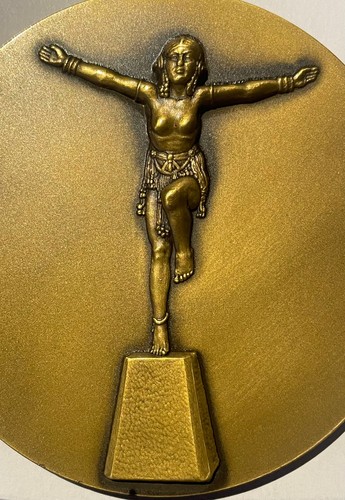 Superbe medaille bronze - superbe, musee
